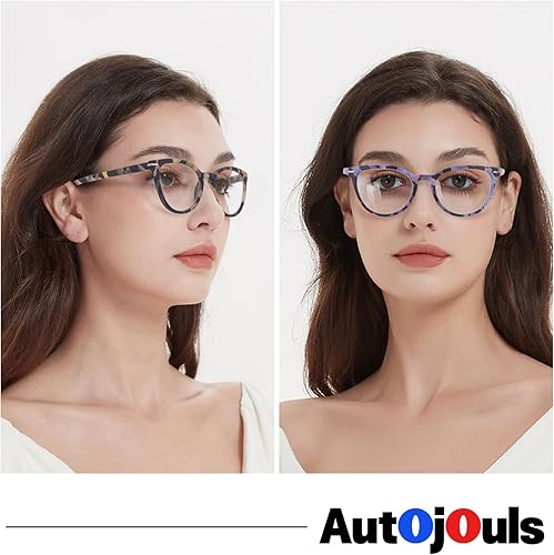 Miniatura 3 de Lentes de lectura para hombres y mujeres, muy ligeros, con bisagra de resorte, lentes transparentes, gases para computadora