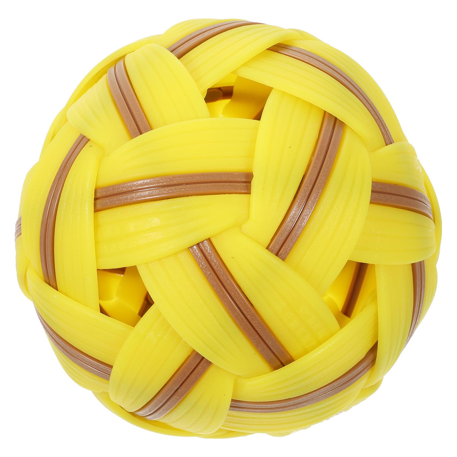 Juguete de Fútbol de Plástico Incluye Bolsa de Red para Exteriores, Pelota Tejida Resistente y Fácil de Transportar, Adecuado