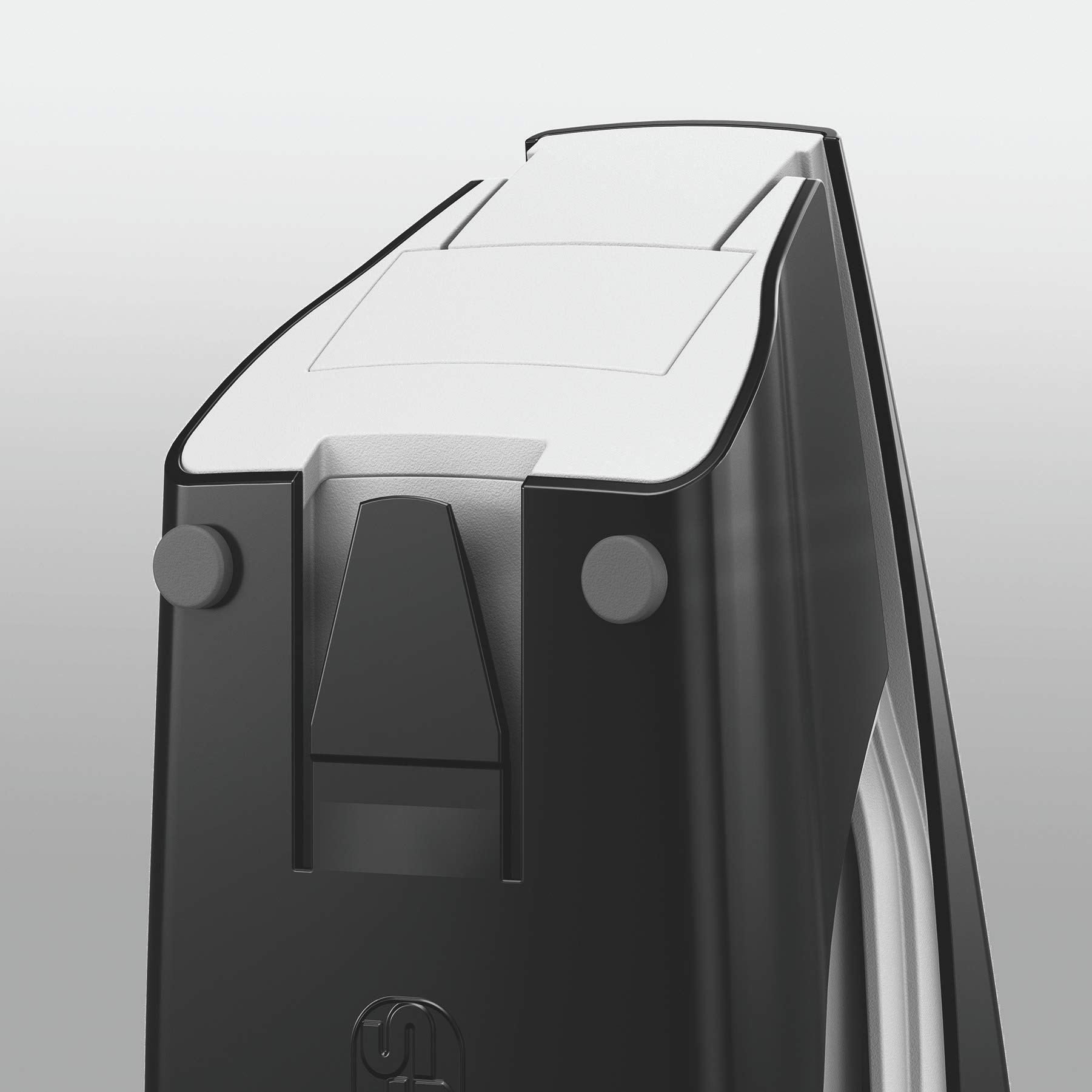 Petrus Heftgerät aus Metall, Heftklammern, 30 Blatt, ergonomischer Metallkörper, Wow-Reihe, 626832 - Gelb