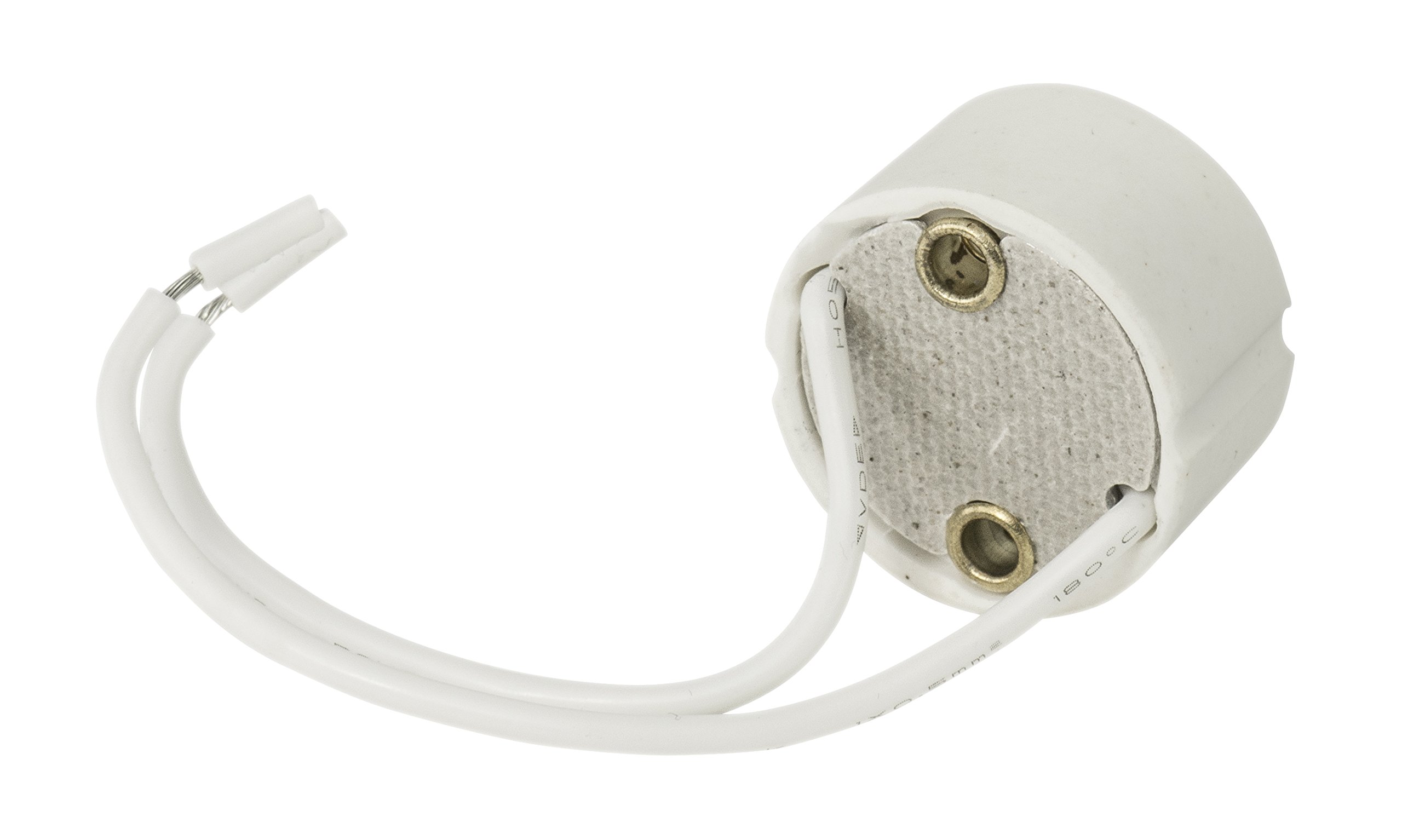 TOP-MAX Einbaustrahler Rund, IP65, GU10 – Für Bad & Küche, Weiß, Max. 50 Watt, Dampf- & Wasserfest