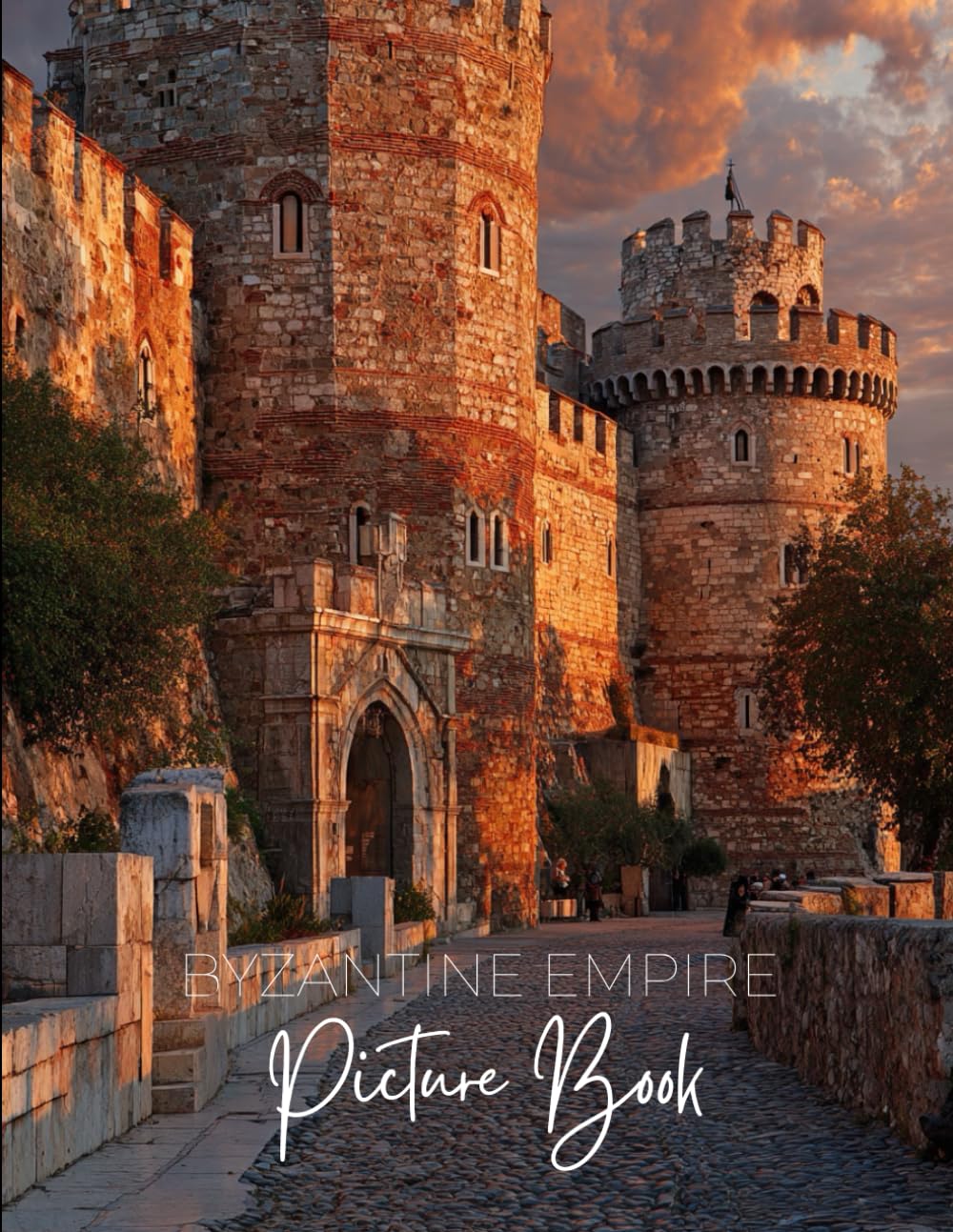 Byzantine Empire Picture Book: A Photographic Journey Through Gilded Mosaics, Ancient Constantinople, and Echoes of Empire