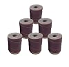 Ready-to-Wrap Sandpaper Rolls | 80 Grit | 6 Pack | for Jet & Performax 1632 Plus & Ryobi WDS1600 Drum Sanders by Monarch Industrial