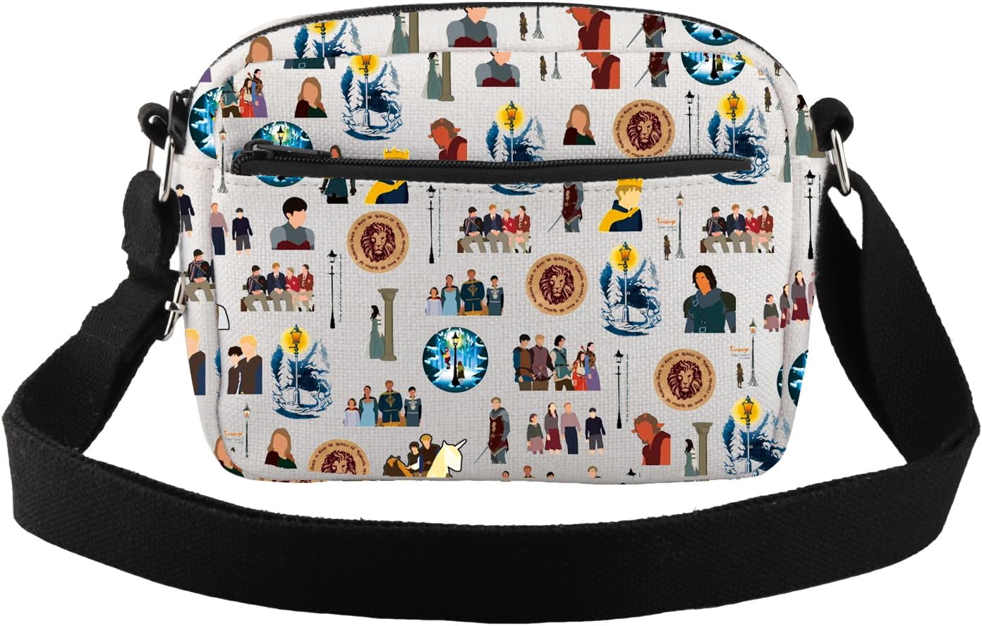 CMNIM Narnia Crossbody Bag Fantasy Inspired Gifts for Book Lovers Narnia Fans Small Crossbody Purse Bookish Book Nerd Gifts - Image 5