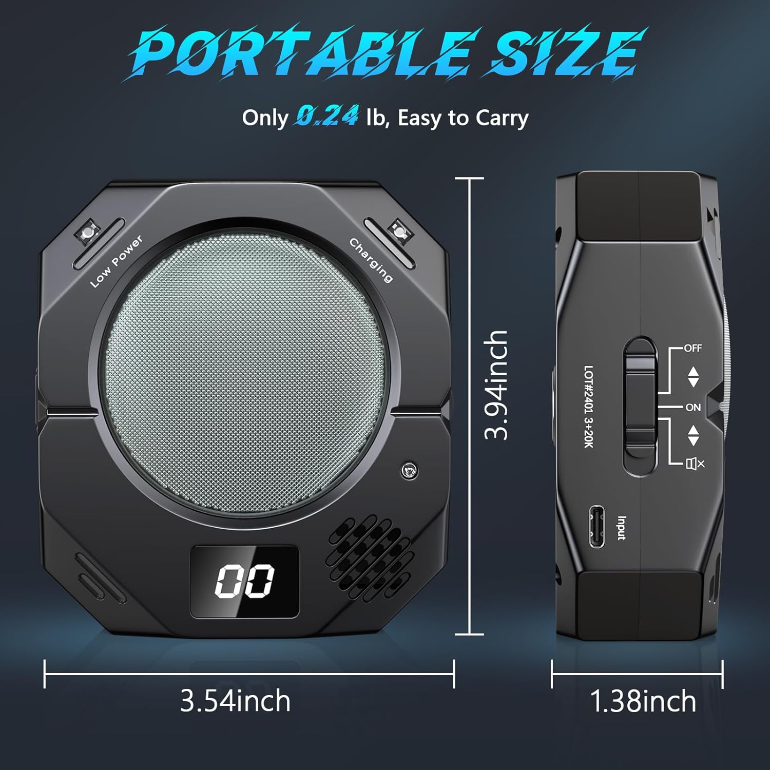 SWANPOW Dry Fire Training System, Electronic Target Compatible with Training Cartridge 9mm/380ACP/45ACP/More, 5 Difficulty Grade,Sound/Flash Feedback