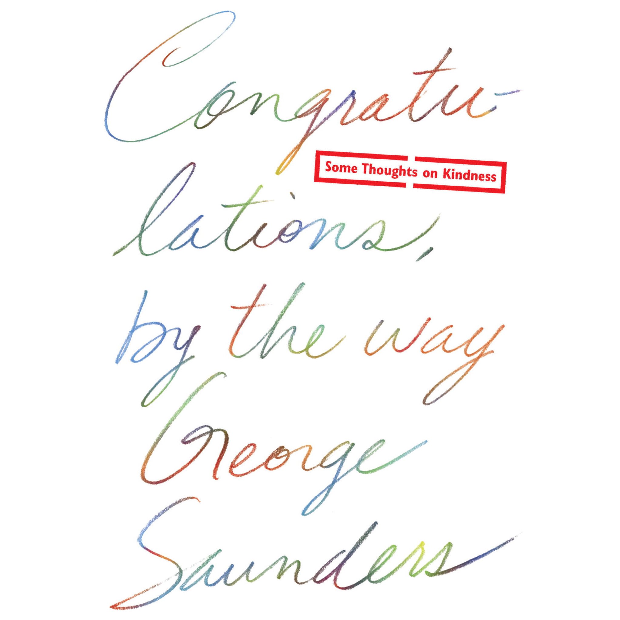 Cover art for Congratulations, by the way