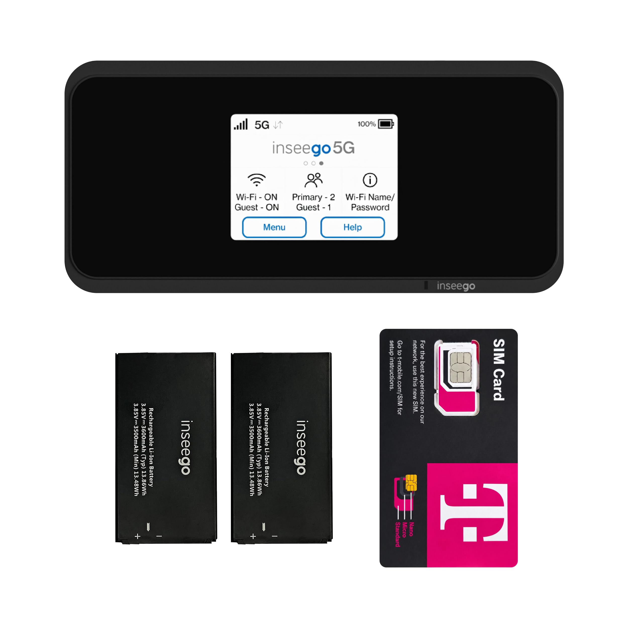 Inseego 5G MiFi M2000 モバイルホットスポット Amazon.com: Inseego 5G MiFi M2000 Mobile Hotspot, T-Mobile