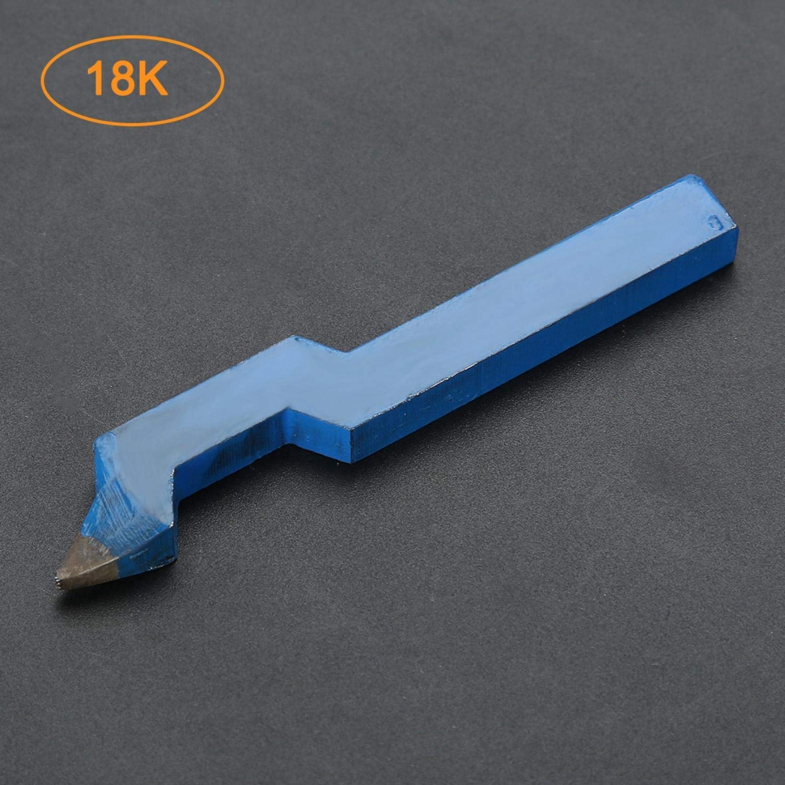 Punzone per gioielli Timbro, Punzone per metallo Timbro per acciaio Strumento per marcatura di design curvo per stampo per gioielli Anello per punzonatura di bracciali Gioielli in metallo (18K)
