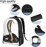 Amazon.com: PEIXEN Cobra Snake Backpack Shoulder Bag Lightweight