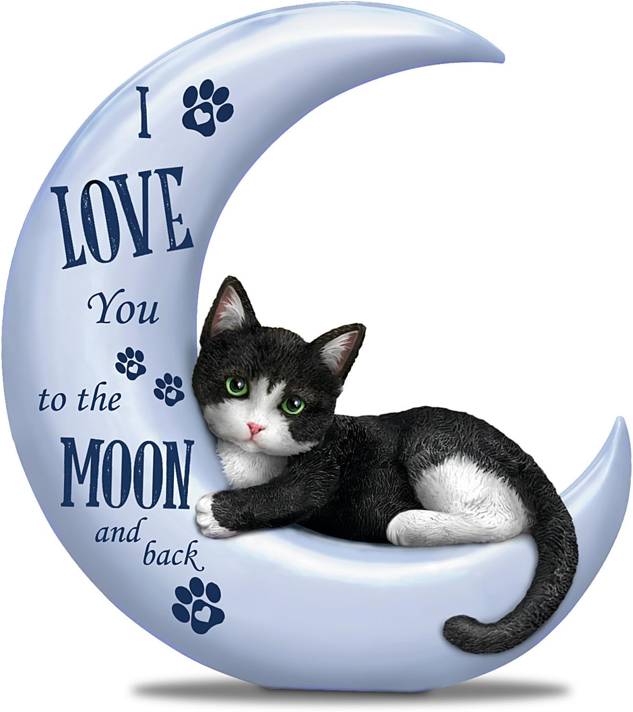 Blake Jensen I Love You to The Moon and Back Cat Figurine