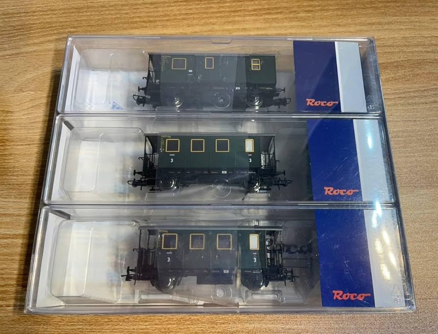 Amazon.co.jp: ROCO 74054 DB 旅客列車 3両セット・ GH3E : おもちゃ