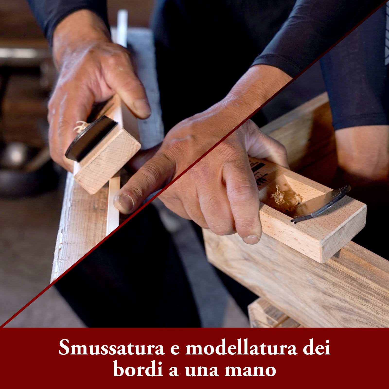 SUIZAN Kanna Pialla giapponese manuale 42mm - Utensili professionali per la lavorazione del legno
