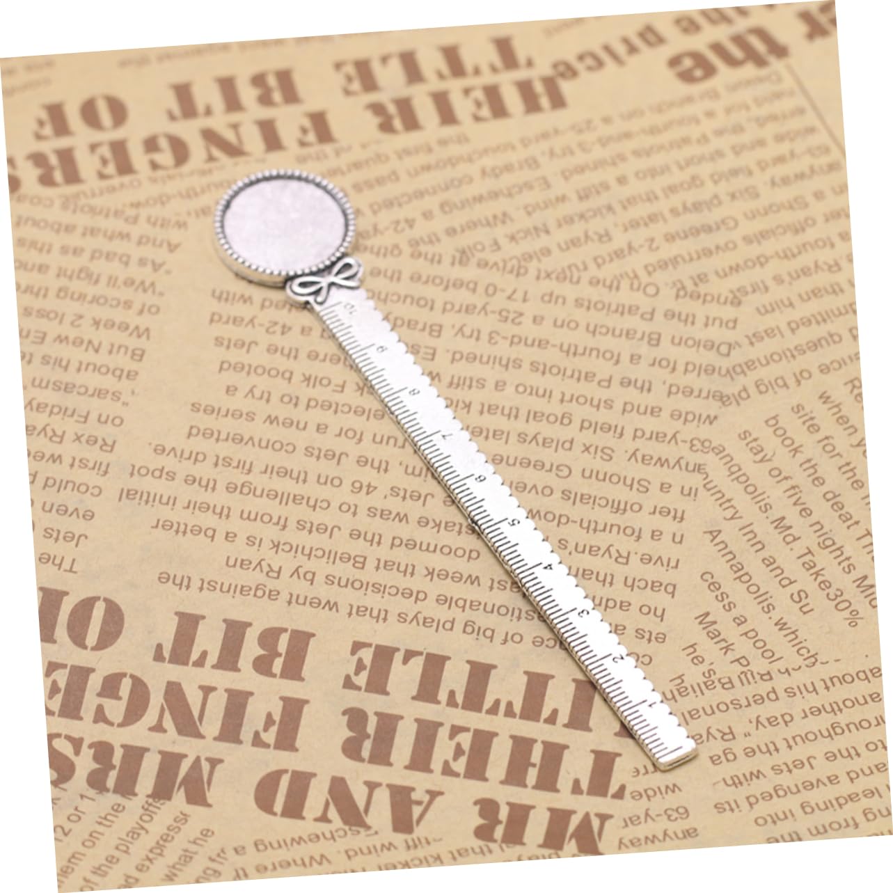 STOBOK 30stücke Vintage Metall Lesezeichen Mit Schleifen-design Und Integriertem Lineal Für Schule Büro Und Geschenkideen Antiksilber Für Leser Und Schüler