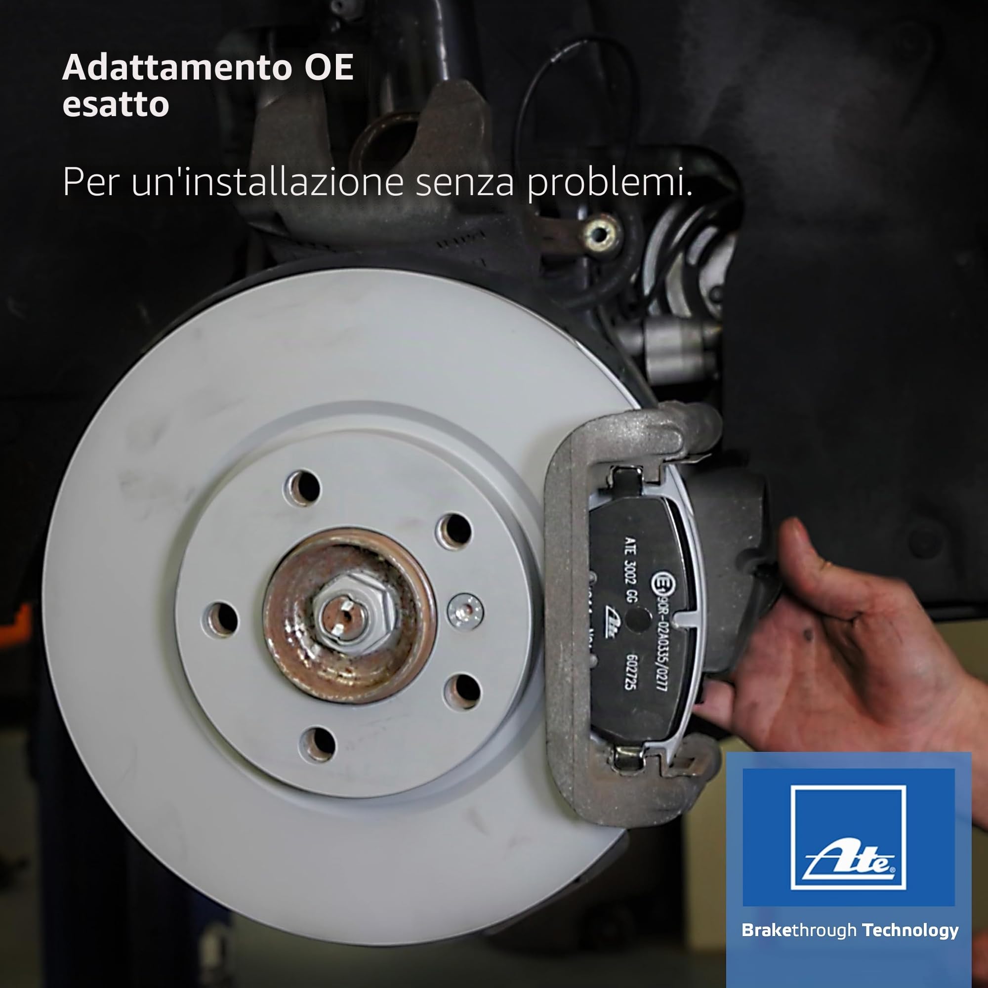 ATE 13.0470-2785.2 4 pastiglie freno anteriore