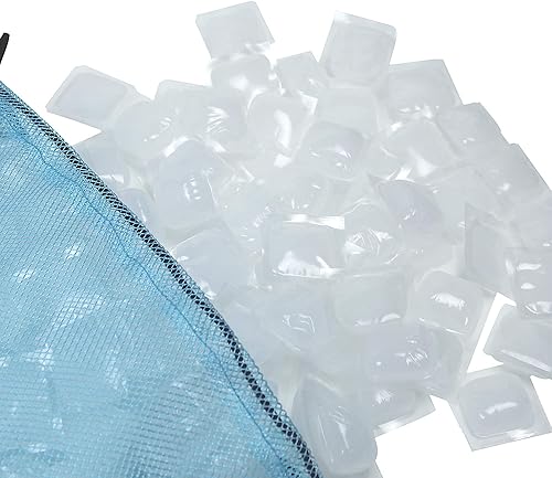 Miniatura 2 de Cooler Cubes - Bolsa de hielo de 5 libras - Cubos de hielo reutilizables y recongelables