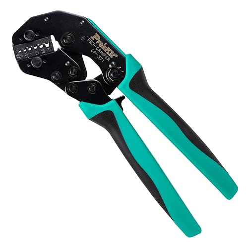 Pro'sKit Crimper 902-162 Crimper para virolas de alambre, AWG 22-12