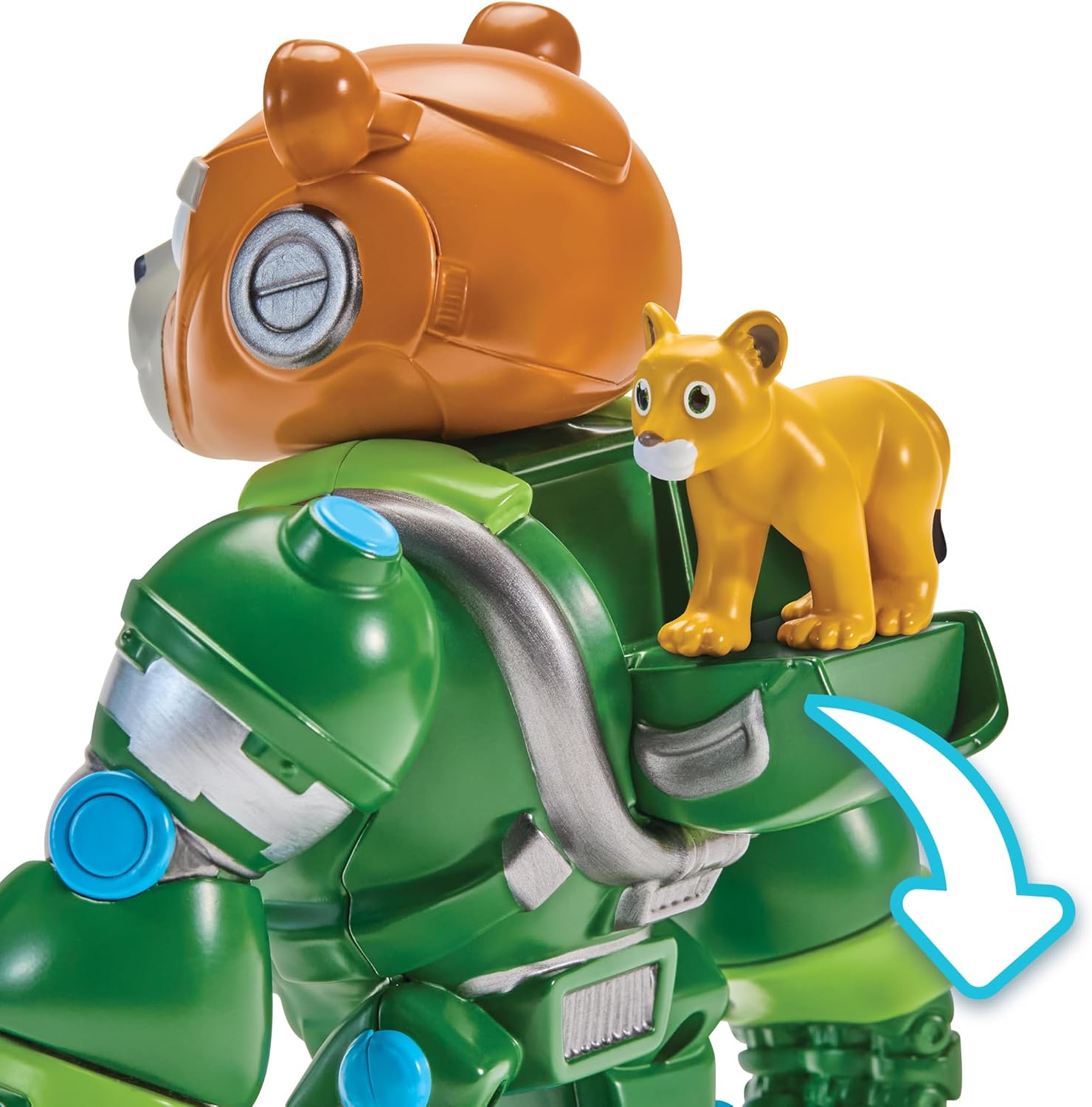 Animal Rescue Bear Mek with Frost by Playmates Toys
