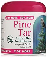 Vista 1 de Pine Tar Super Gro - Bono para cabello y cuero cabelludo, 6 onzas, 6.0 onzas