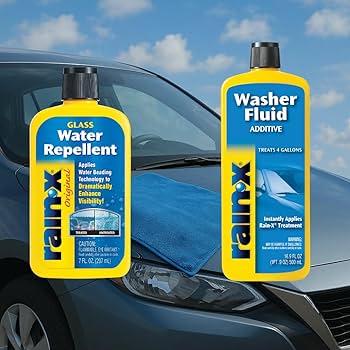 rain Amazon.com: Rain-X White RX11806D Washer Fluid Additive-16.9