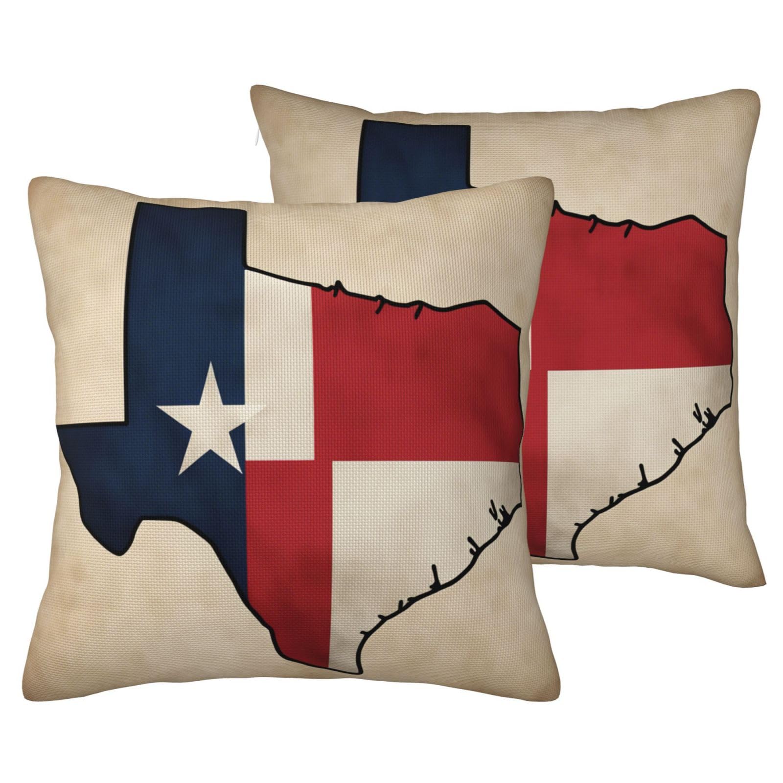 Housses de coussin en lin pour canapé : dites adieu aux salons ternes grâce au Texas Map02