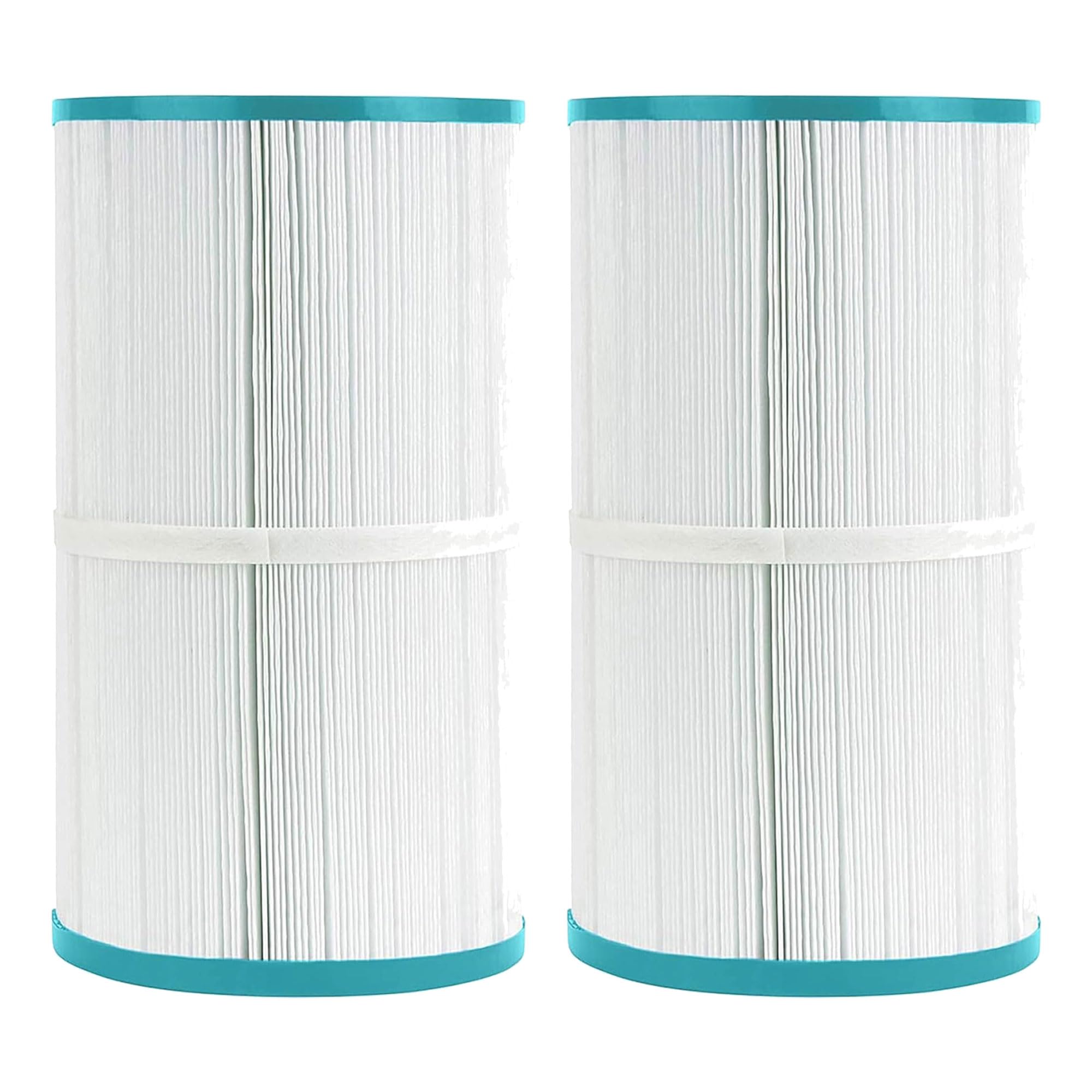 Hurricane Filters HF5300-01 2 Pack Advanced Spa Filter Cartridge - Replacement for PJW-50, Unicel C-5300, Filbur FC-1320, Hot Tub Front Load, Whirlpool 50