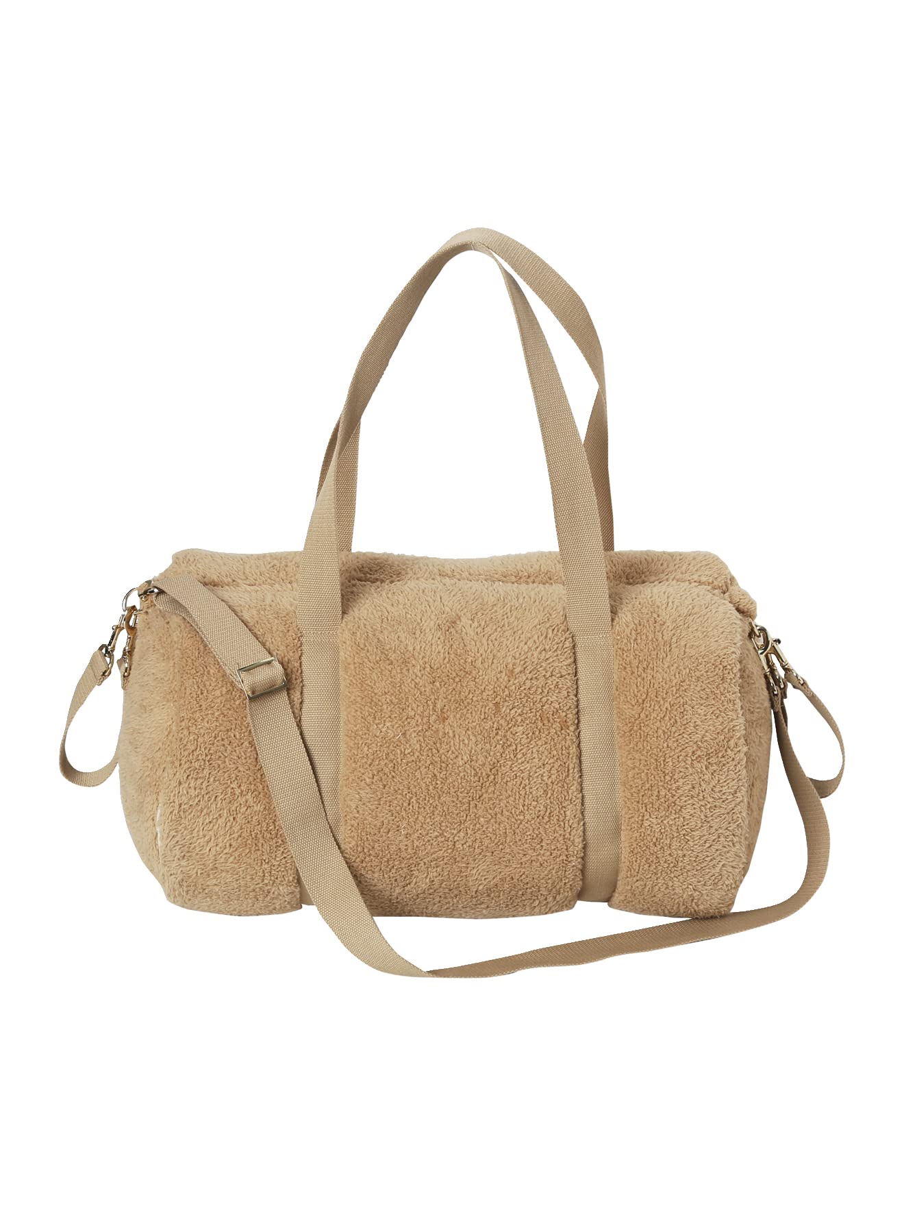 Vertbaudet Wickeltasche Baby Roll Plüschbeige ONE SIZE