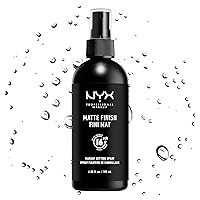 Vista 1 de NYX PROFESSIONAL MAKEUP Makeup Setting Spray - Matte Finish, Long-Lasting Face Mist for up to 16HR Wear, Vegan Formula, JUMBO