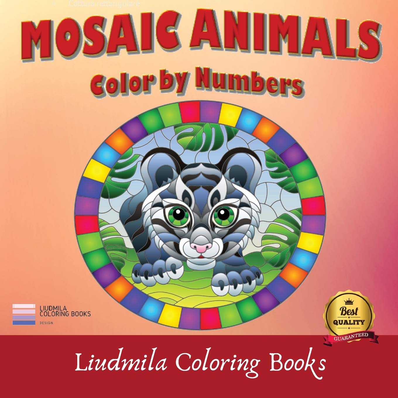 Buy Mosaic Animals Color By Number: Mosaic Animals Color By Number ...