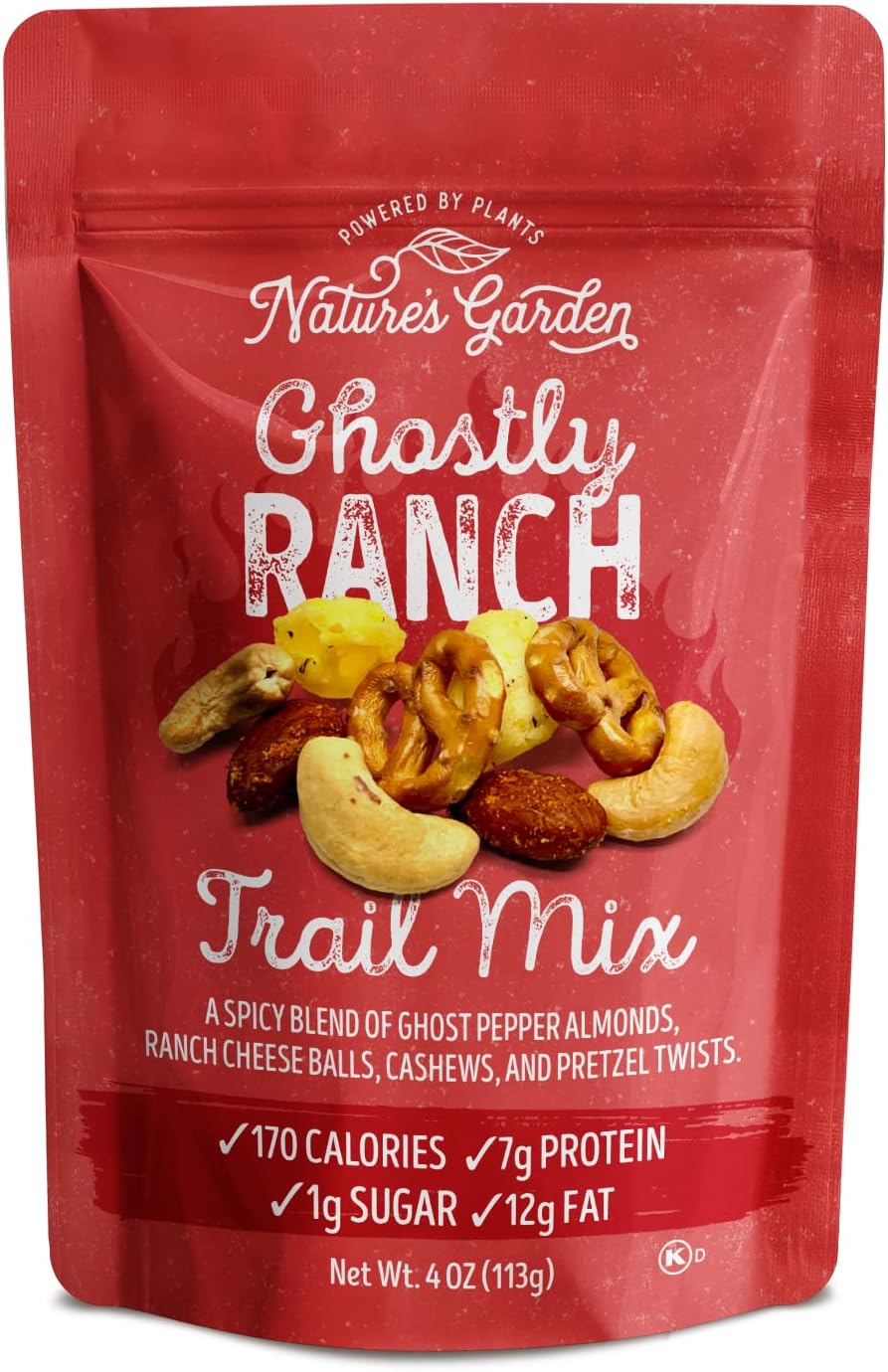 Nature's Garden Ghostly Ranch Snack Mix, 4 oz (Pack of 6)