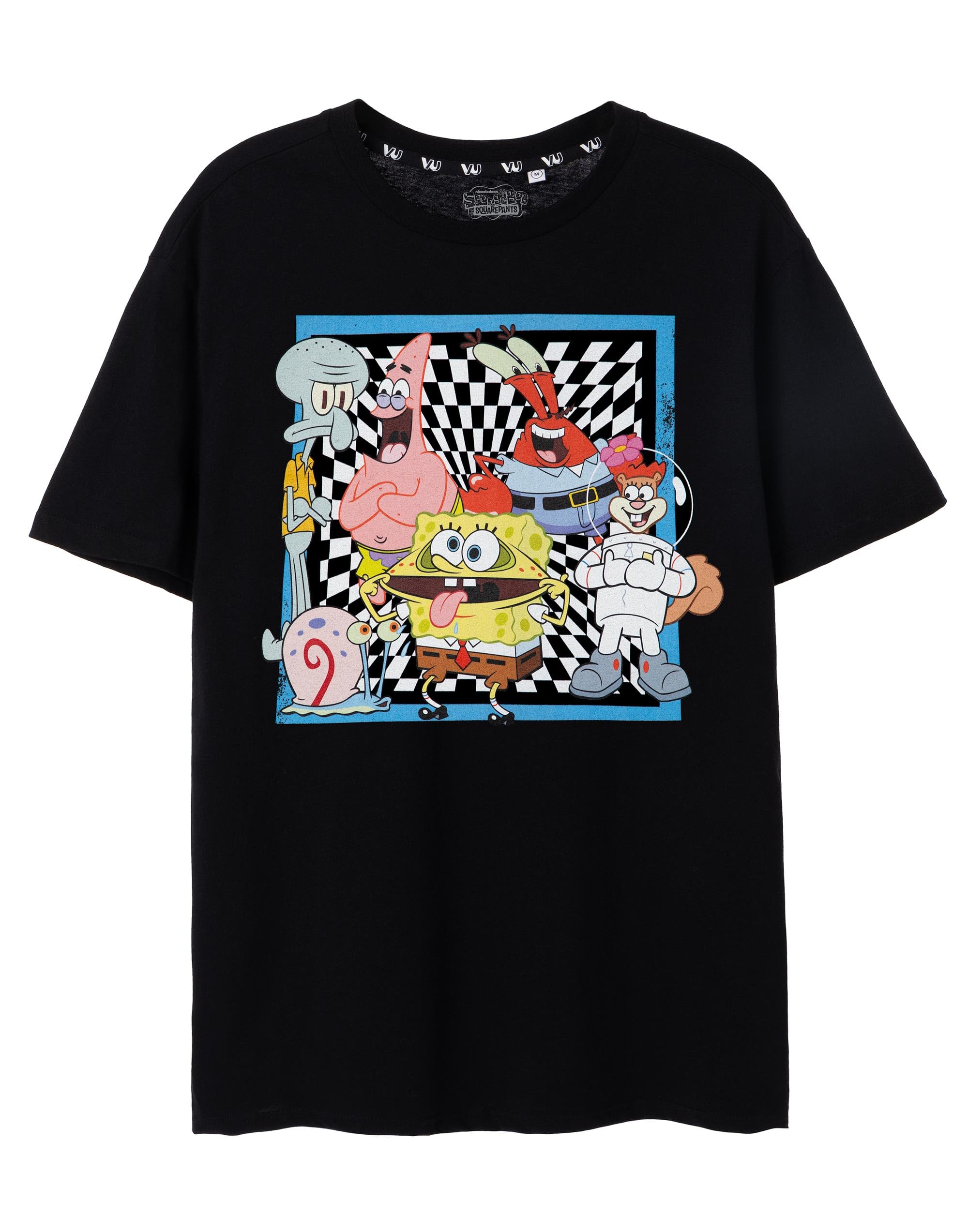 Spongebob Squarepants Men's T-Shirt Black M
