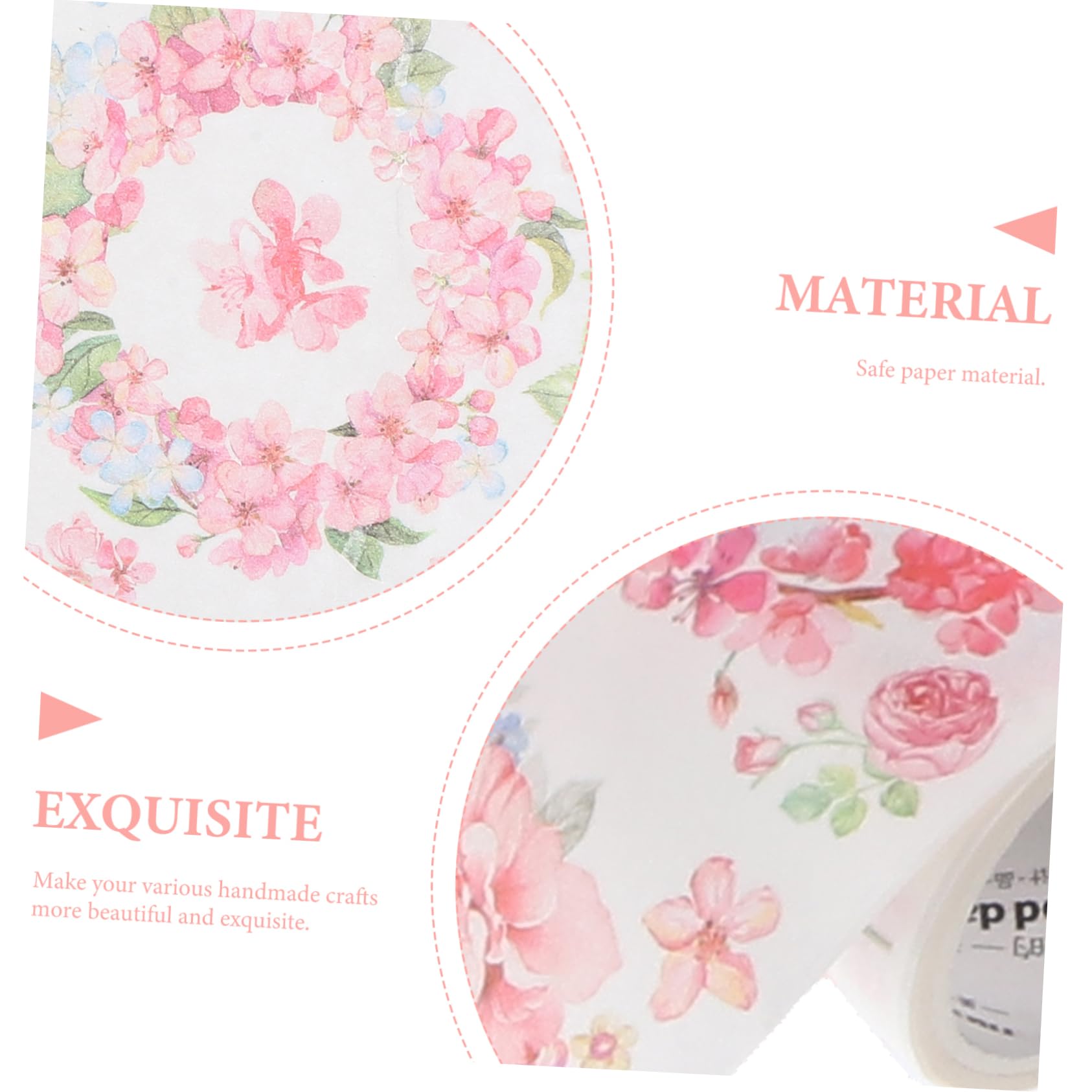 OSALADI 5 Sätze Washi Tape Dekoratives Klebeband Für Scrapbooking Und Bastelarbeiten Vielfältige Designs Pro Für Projekte Und 6 Rollen * 5
