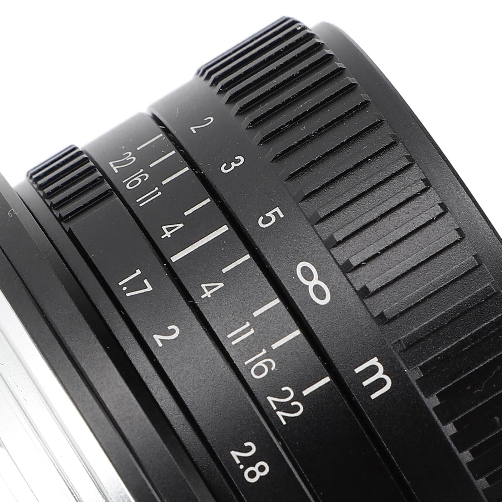 Obiettivo per Fotocamera da 50 Mm F1.7, Obiettivo con Messa a Fuoco Manuale Ad Ampia Apertura Full Frame per Fotocamere DSLR con Attacco EF, Rivestimenti Multistrato