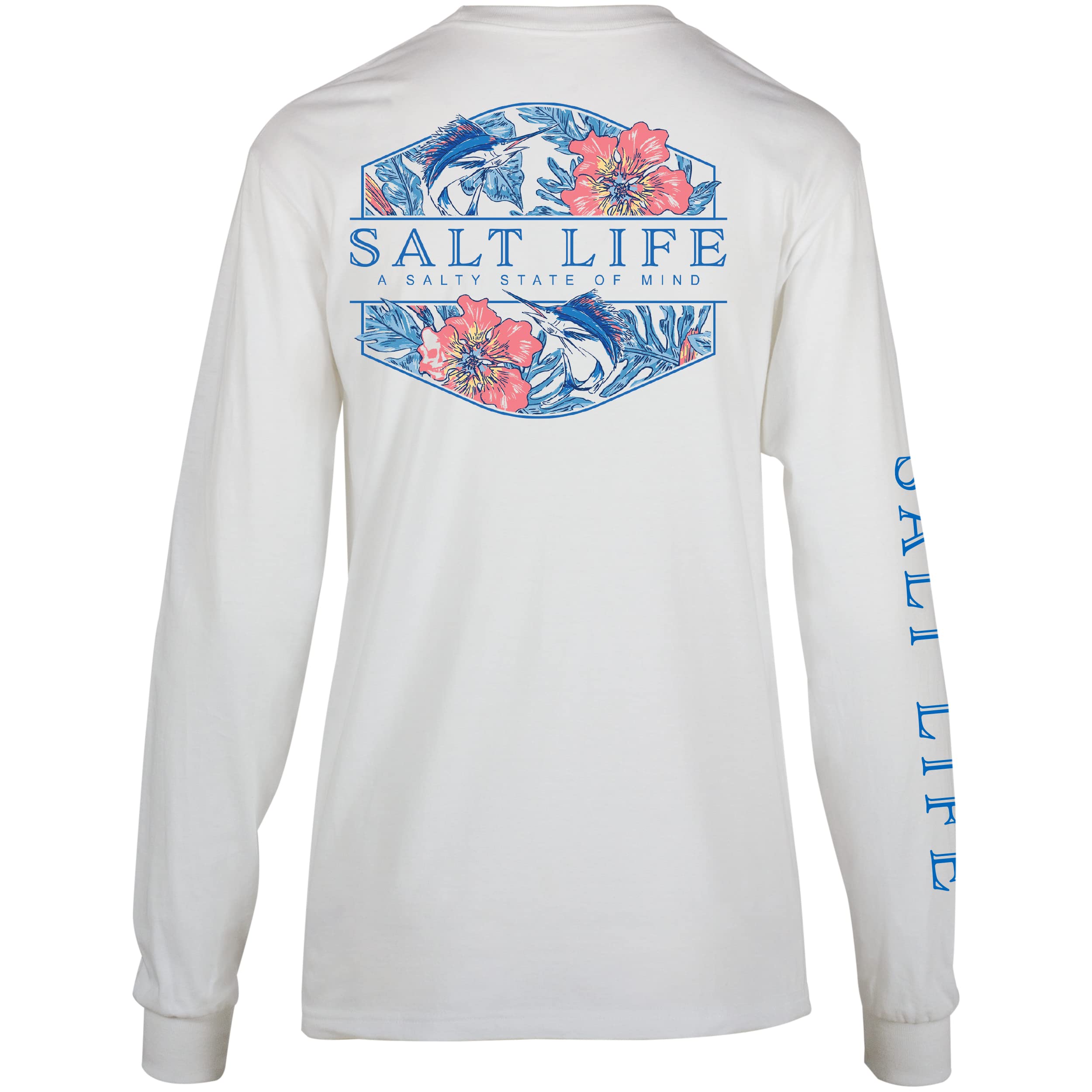 Salt Life womens Sailin Tropics Long Sleeve Tee