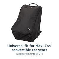 Vista 3 de Maxi-Cosi Paquete de viaje para silla de coche con ruedas, Negro