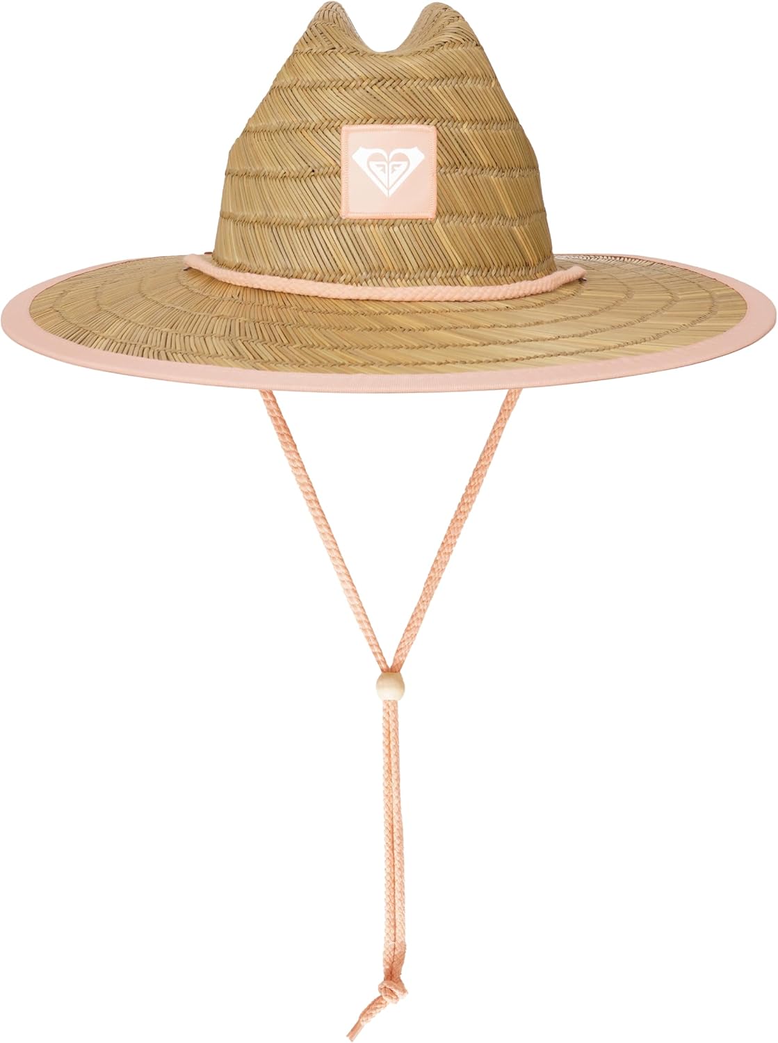 Roxy Girls' Tomboy Woven Straw Hat | Wide Brim | Adjustable | Sun Protection | Beach | Vacation | Natural