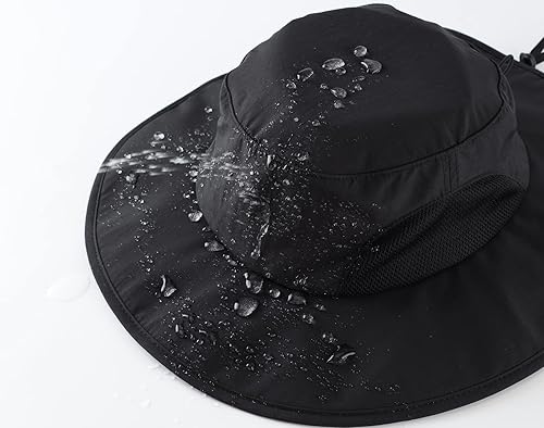 Miniatura 3 de Home Prefer UPF50+ - Sombrero de sol para hombre, sombrero de pesca de ala ancha para hombres y mujeres, sombrero de playa con protección UV,