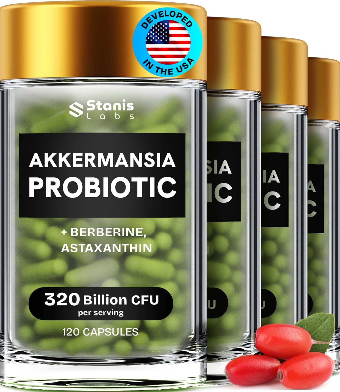 Akkermansia Probiotic - 320 Billion CFU | Akkermansia Muciniphila Probiotic