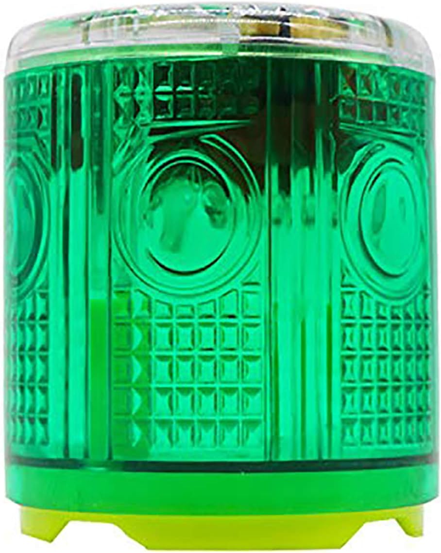 Photo voltaic Strobe Warning Gentle, with Robust Magnetic Base Excessive Vivid LED Flashing 360° Wi-fi Management Mechanically Flip On Waterproof IP65 for Development, Visitors, Manufacturing unit, Security Signal (Inexperienced)