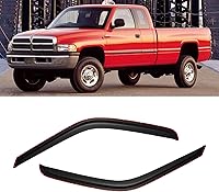 Vista 85 de Visera de ventana para Jeep Cherokee 1984-2001 (Excluye Modelo Limited), Protectores Guards Shields de lluvia de canal exterior, Deflector