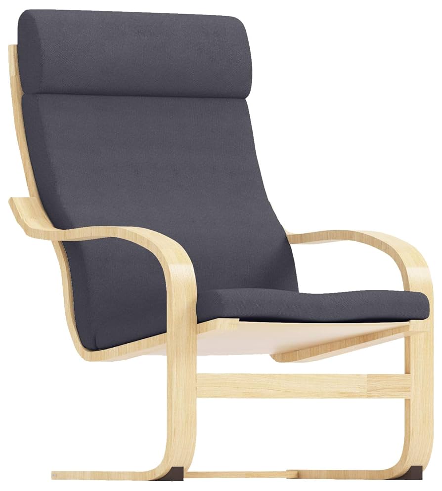 ポエング　コットンカバー　2枚 POÄNG ポエング オットマンクッション, スキフテボー