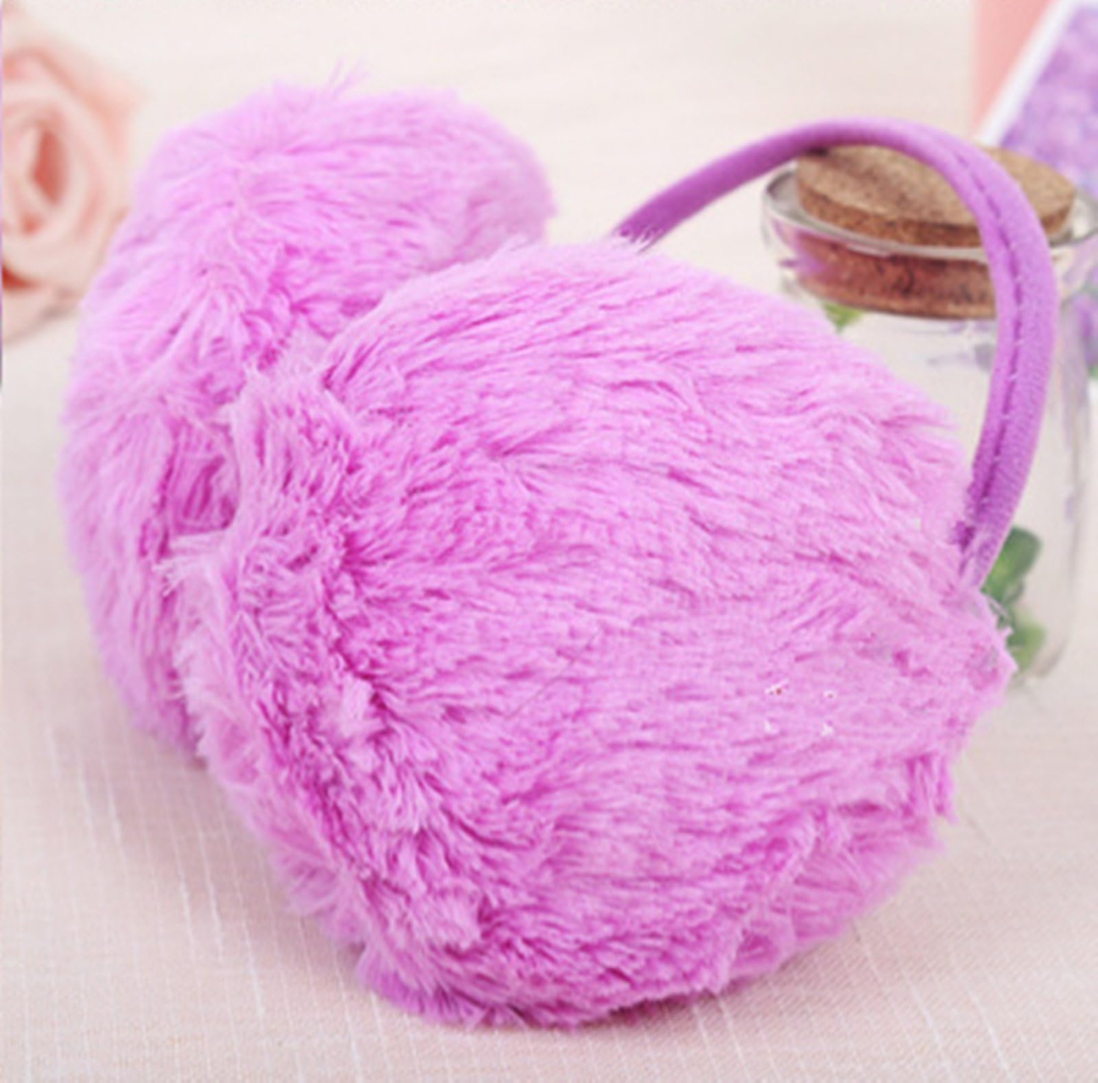 AnHua® Women Winter Earmuffs Earwarmers Faux Fur Fluffy Ear Muffs Warmers Wraps Cover