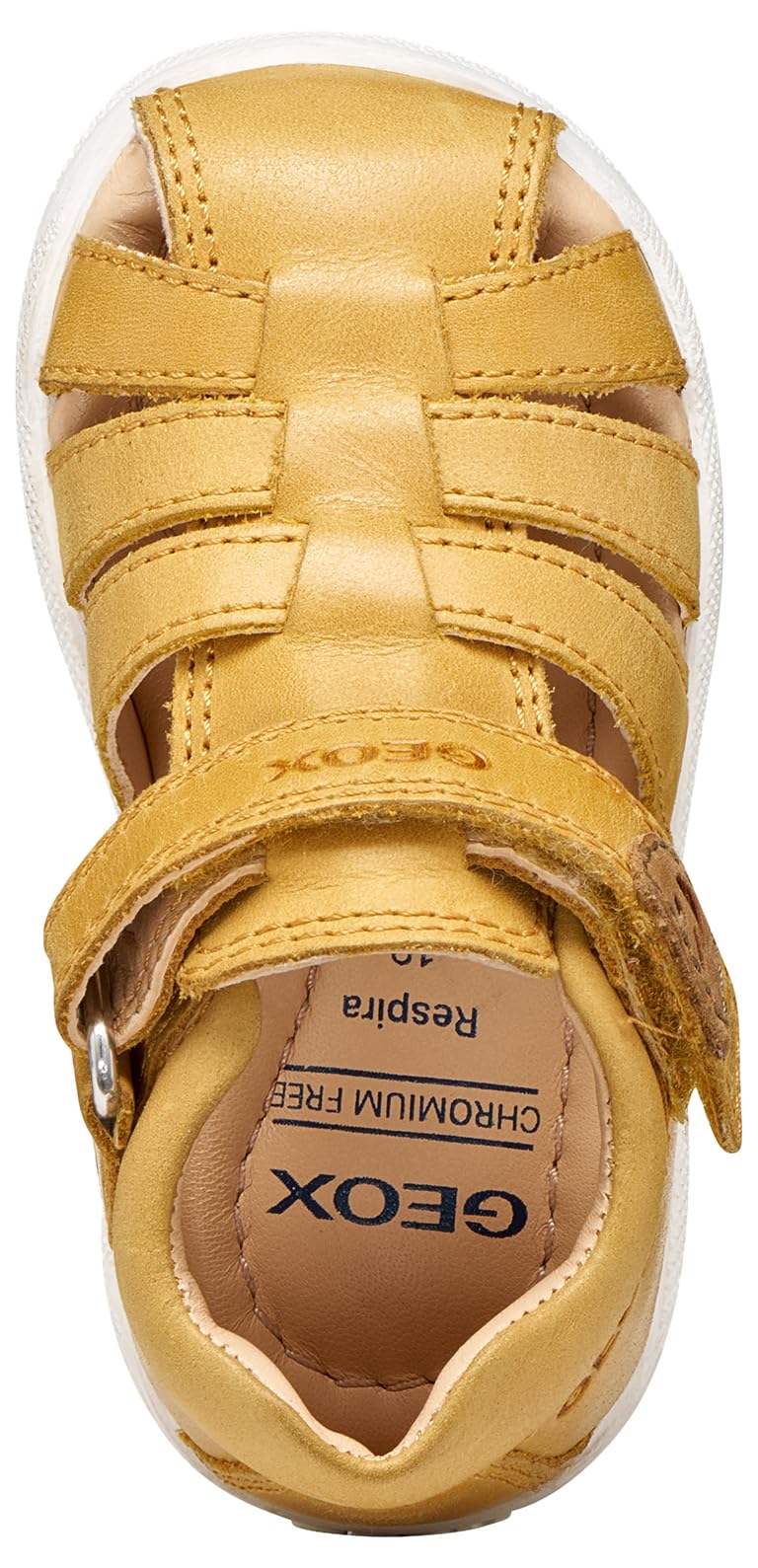 Geox BABY BOY B SANDAL MACCHIA BOY FIRST STEPS OCHRE YELLOW 24_EU