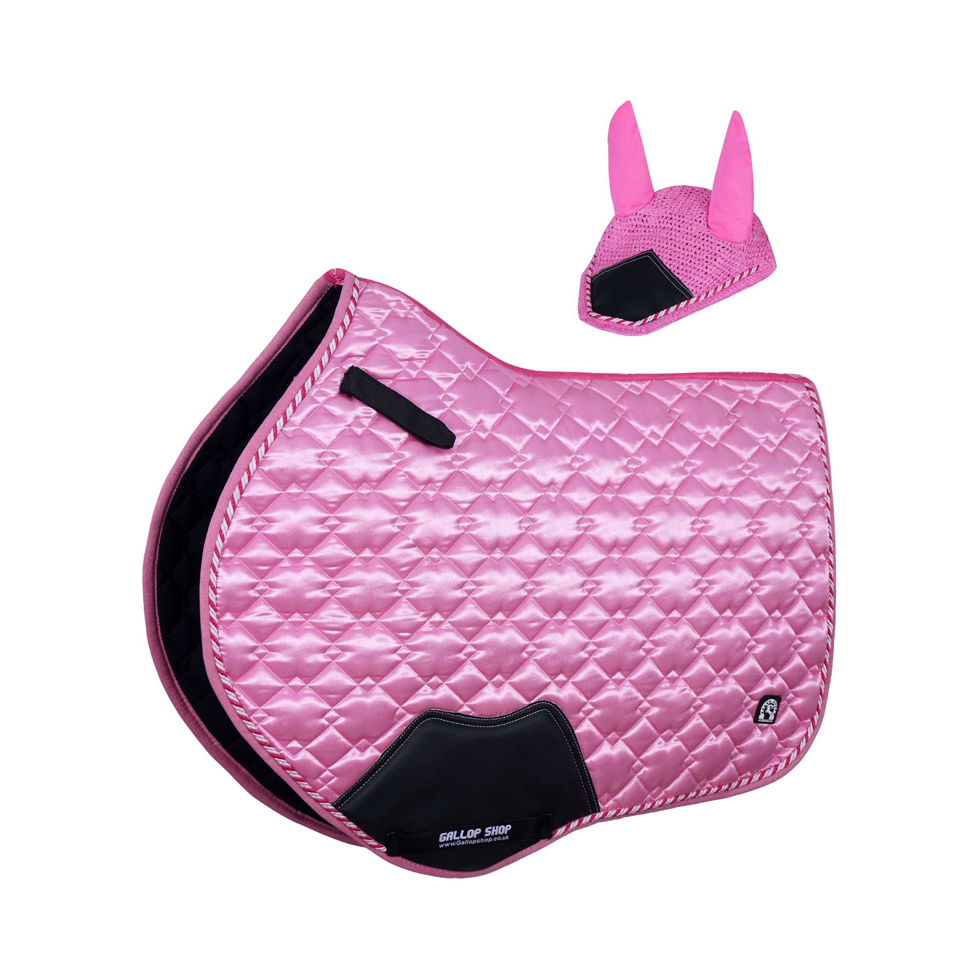 Close Contact Diamond Cut / Horse Pad / Horse Saddle Pad (Baby Pink, Cob/Pony)