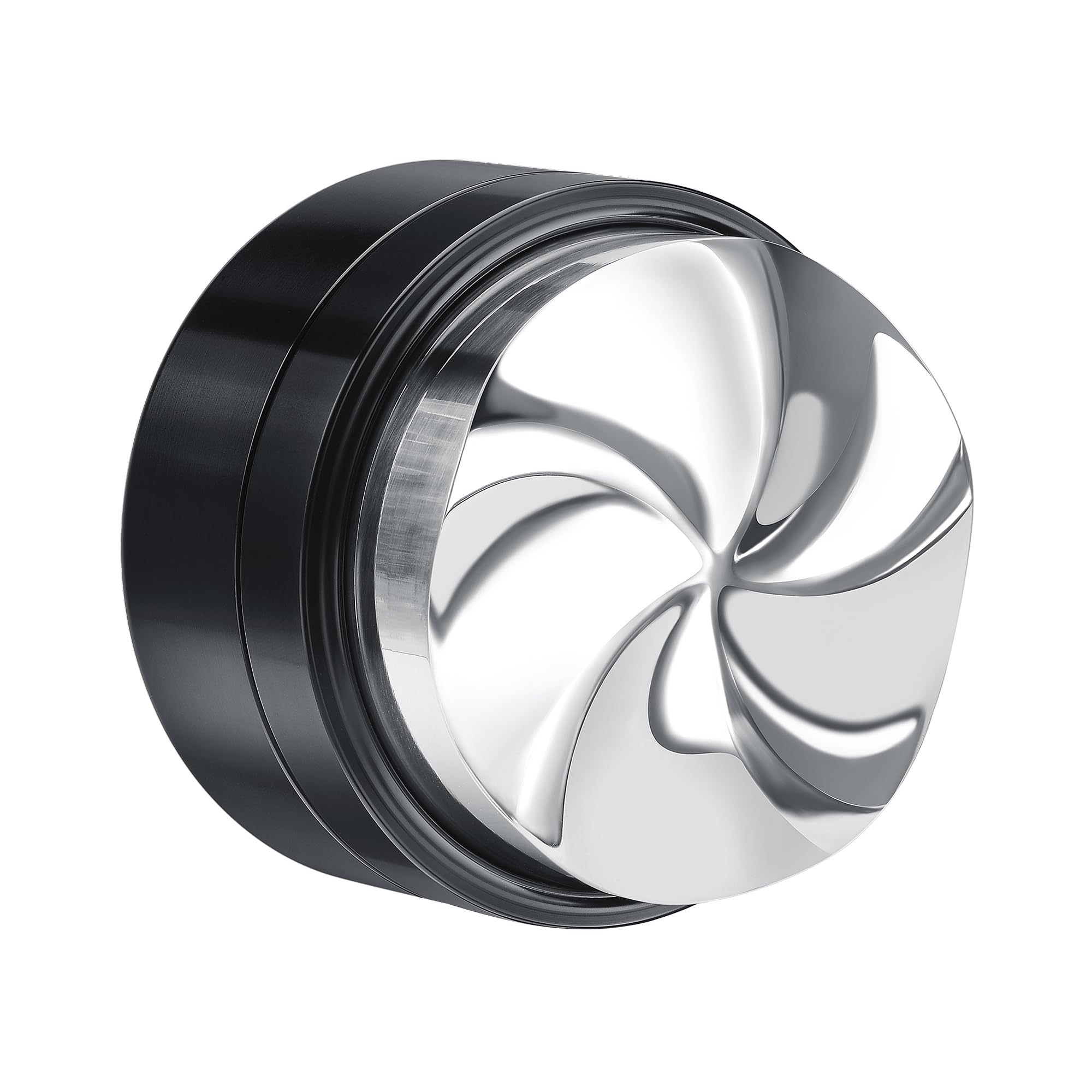 Normcore Grawitacyjny dystrybutor kawy 58,5 mm, kryształowa górna poziomówka do espresso z samopoziomującą podstawą, pasuje do portafiltrów 58 mm, adaptacyjnego dystrybutora kawy z podstawą z pięcioma