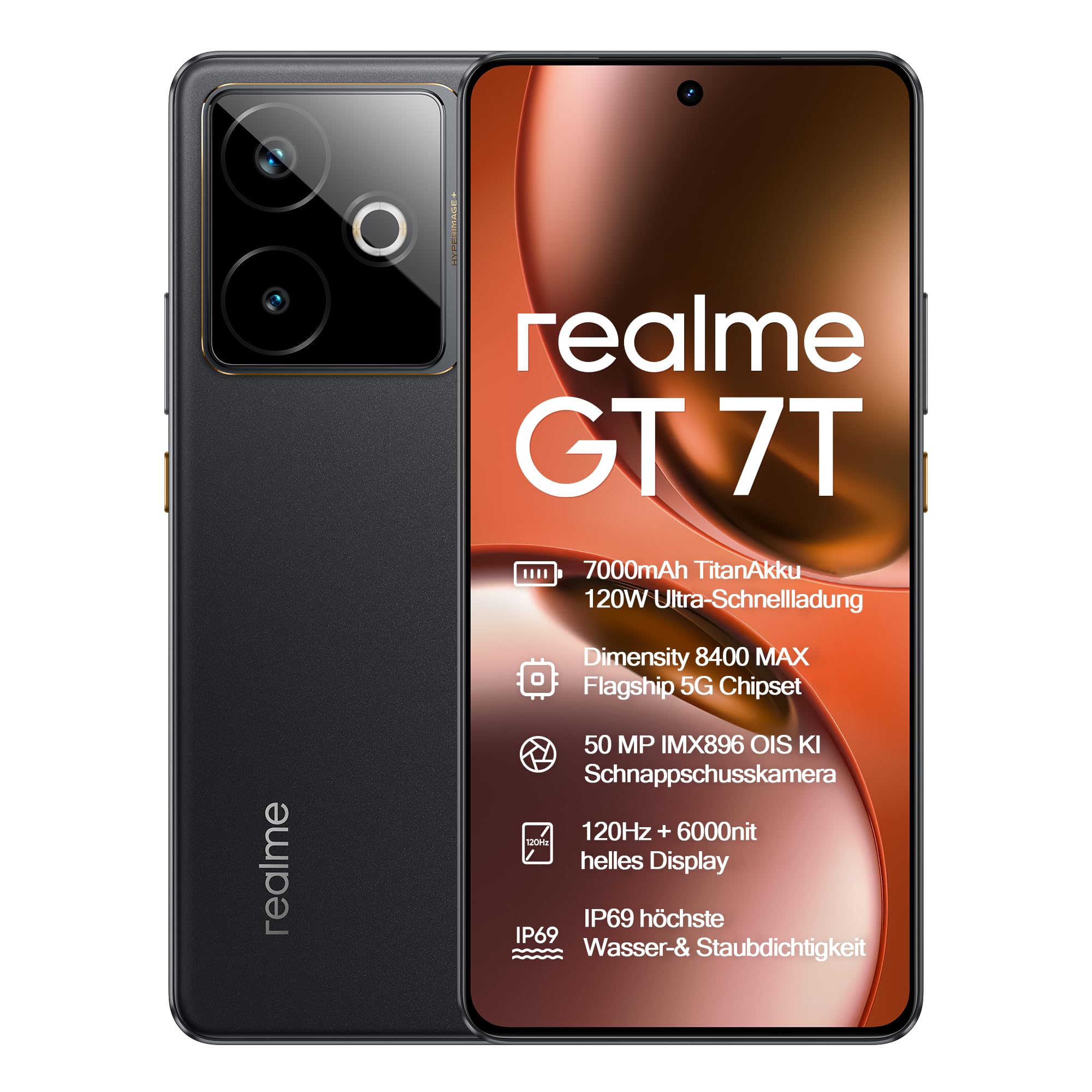 Realme GT 7T DUAL-SIM 256GB ROM + 12GB RAM (GSM Only|No CDMA