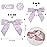 AIMUDI Purple Twist Tie Bows for Treat Bags 3.5 Lilac Satin Ribbon Bows for Crafts Premade Bows with Twist Ties for Crafts Cake Pop Candy Apple Small Bows for Gift Wrapping Wedding Decor, 50 PCs