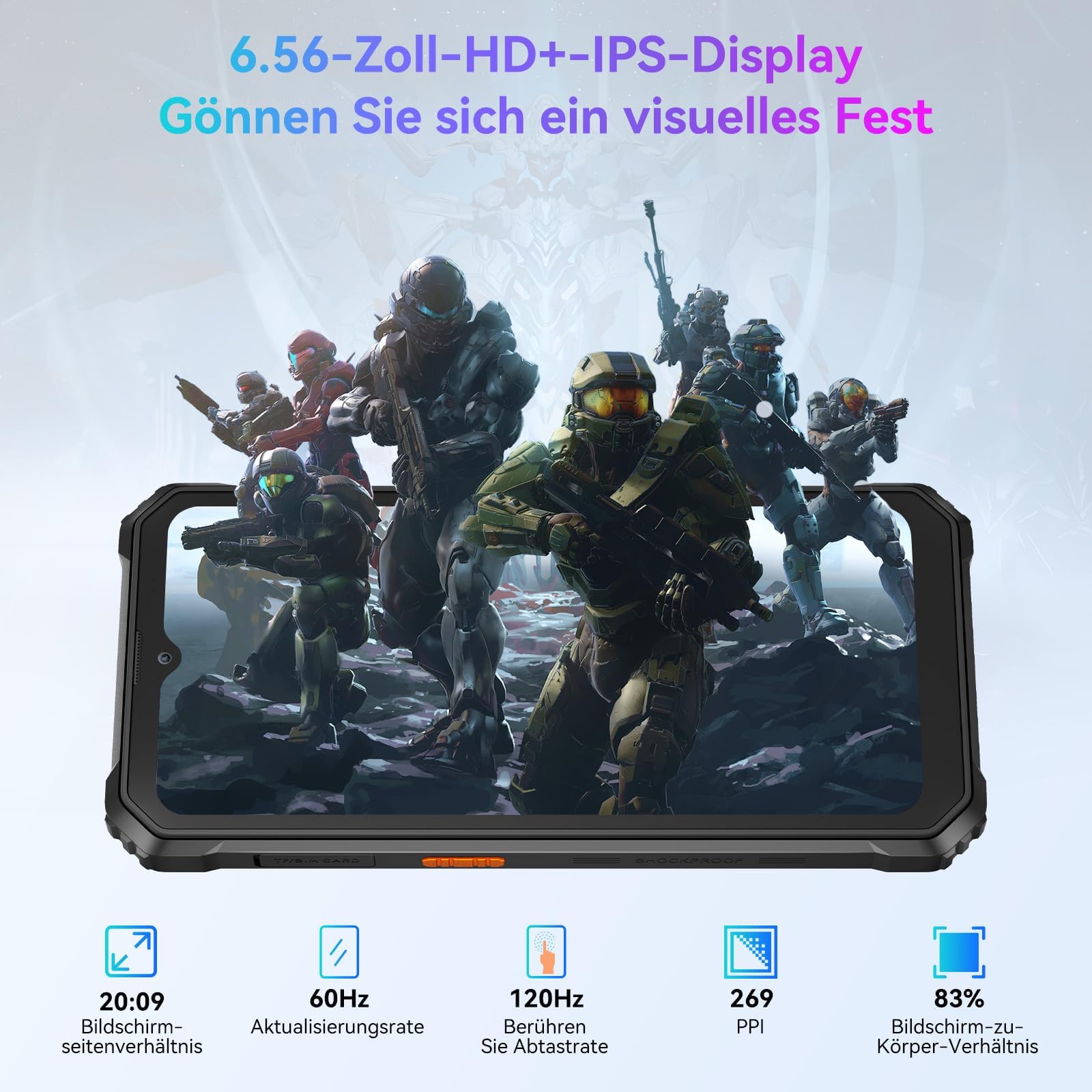 Jual Blackview Bv6200 Pro Rugged 4gb 128gb 13000mah Android 13 4g Nfc Di Seller Ordyst Store - Pondok Labu, Kota Jakarta Selatan - Foto 8