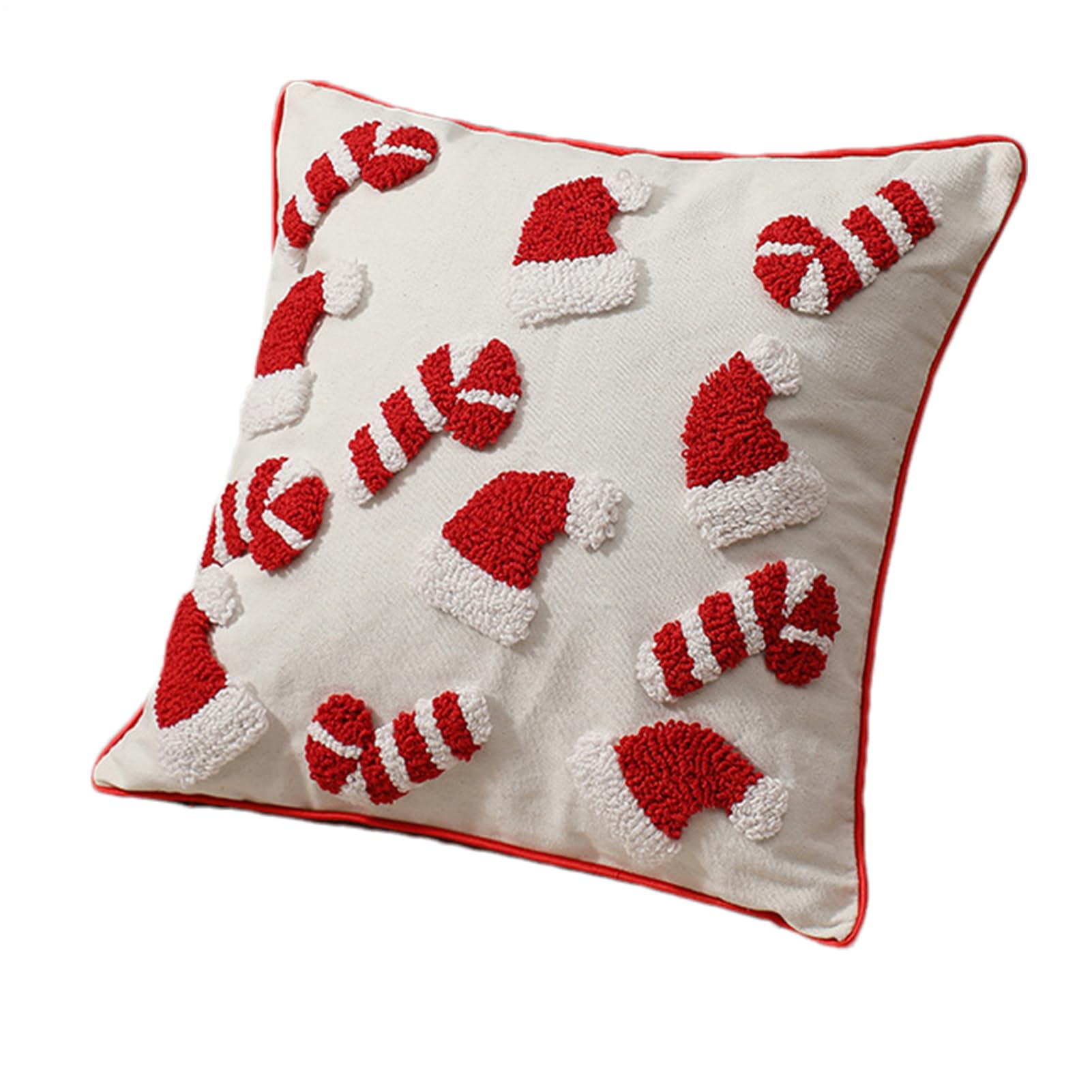 Housse de coussin de Noël pour canapé et salon chaleureux