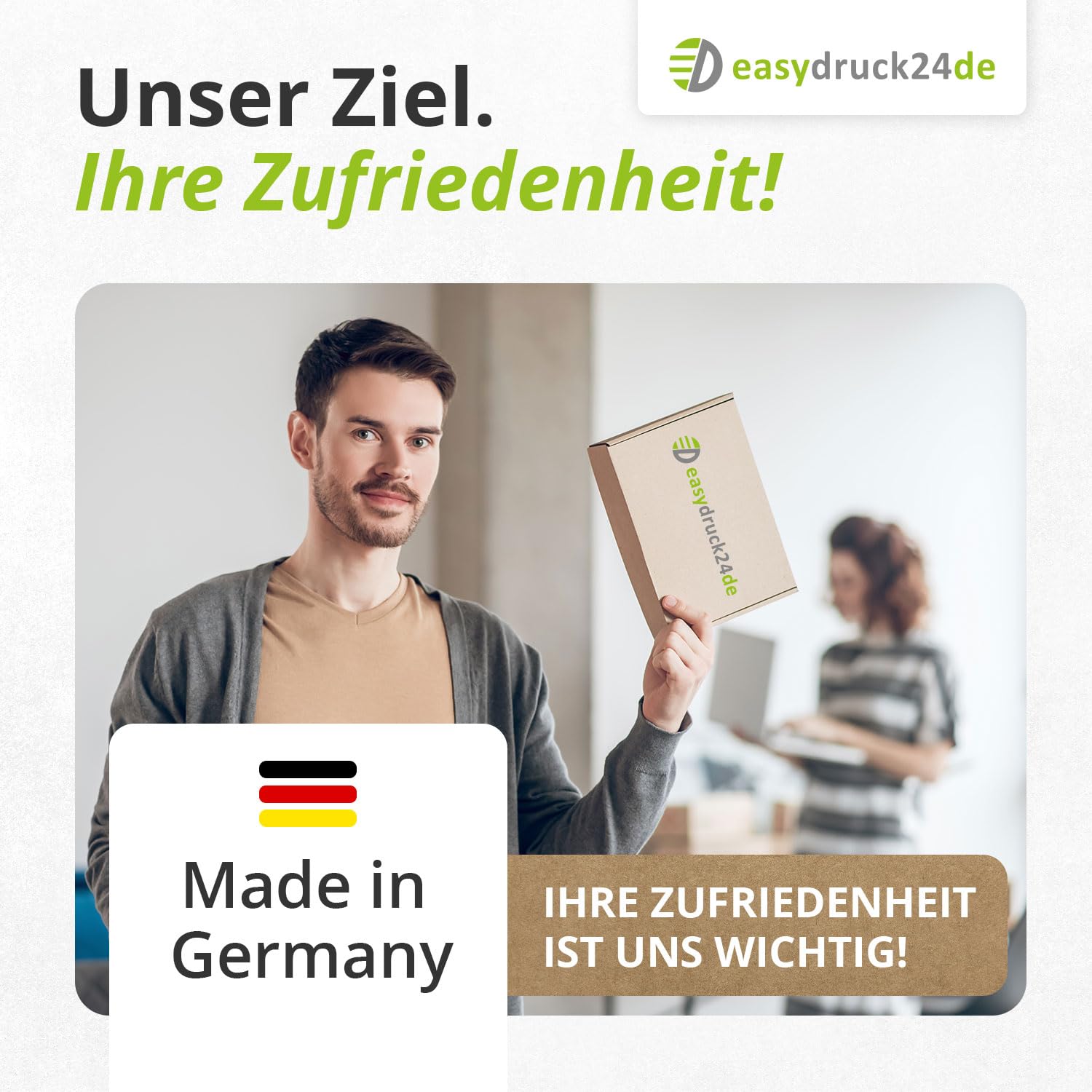 easydruck24 Versandtasche B4 aus Tyvek - Set 100 Stück - az276