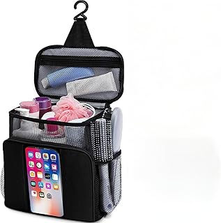 Mesh Shower Caddy Bag Portable College Dorm Room Essentials Caddy Tote Basket for Bathroom, Gym, Travel, Camping Quick Dry...