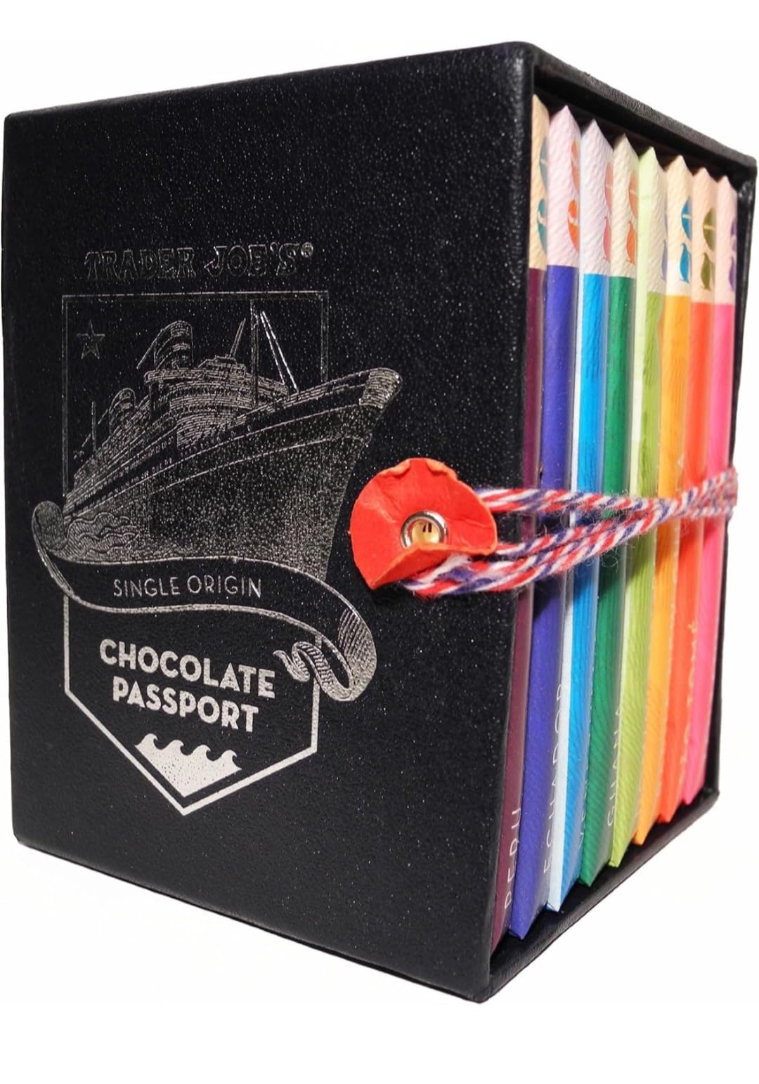 Chocolate Passport Single Origin 60% to 73% cacao dark chocolate 12.8oz 363g (12.8oz, Chocolate Passport)